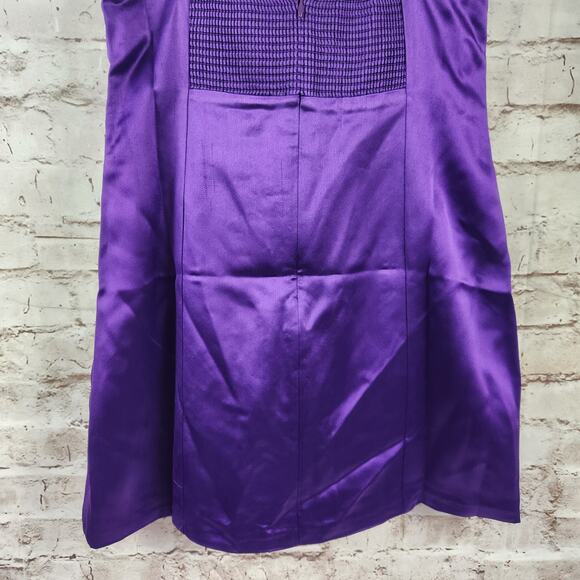 Retrofete Janessa Mini Dress in Royal Purple Medium NWT Sleeveless - Picture 8 of 12